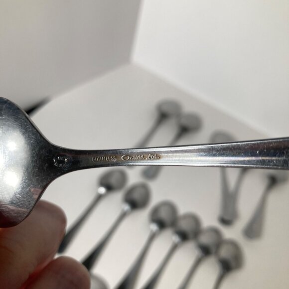 14 Piece 1881 Rogers Oneida Ltd Flatware 6 Tbs 6tsp jam spoon butterknife - Picture 9 of 10